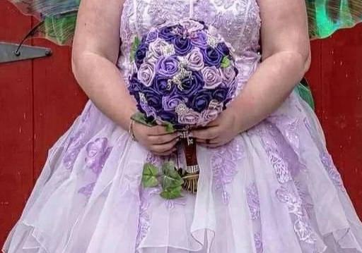 Purple Wedding Bouquets
