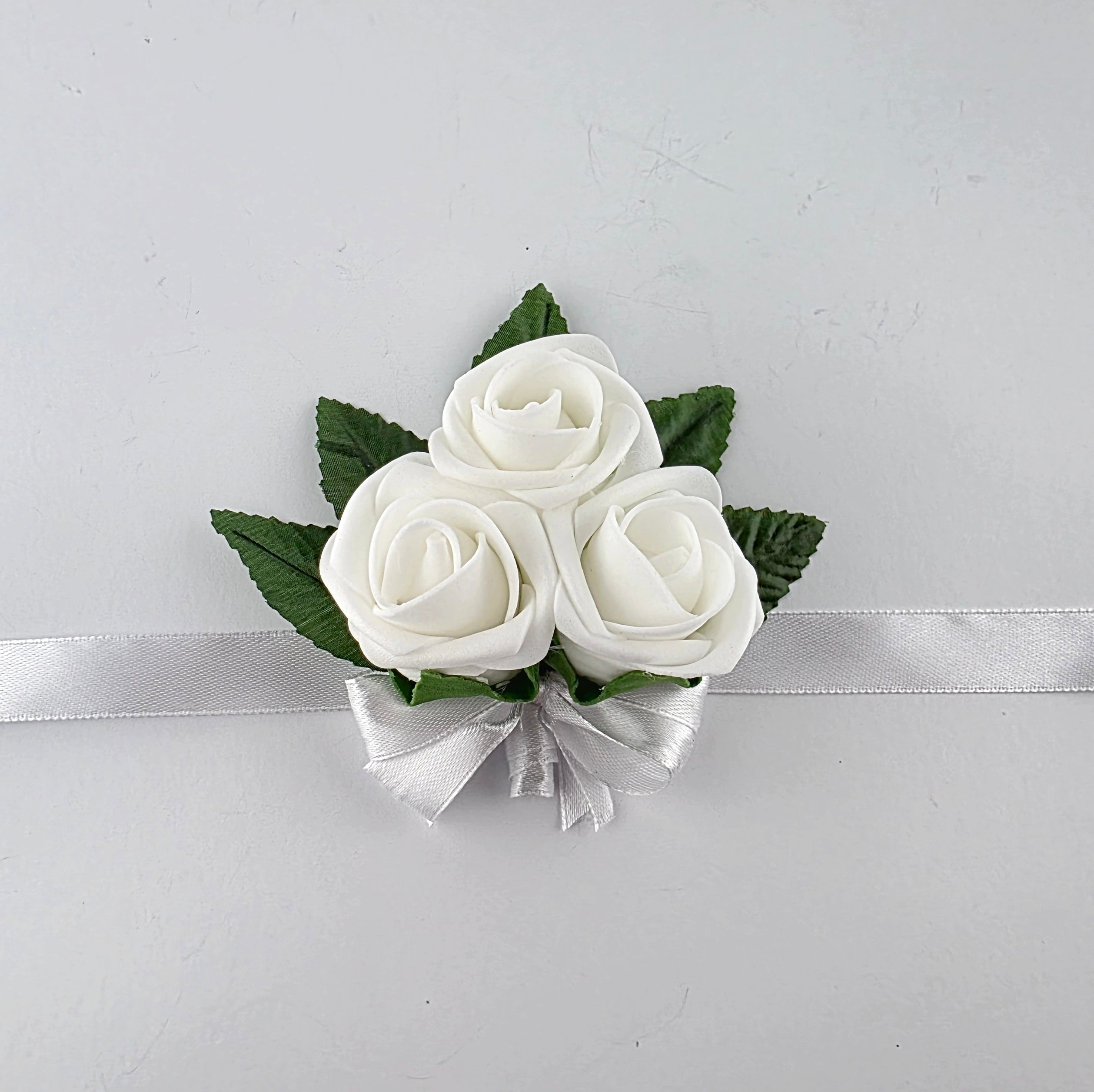 White Wrist Corsage